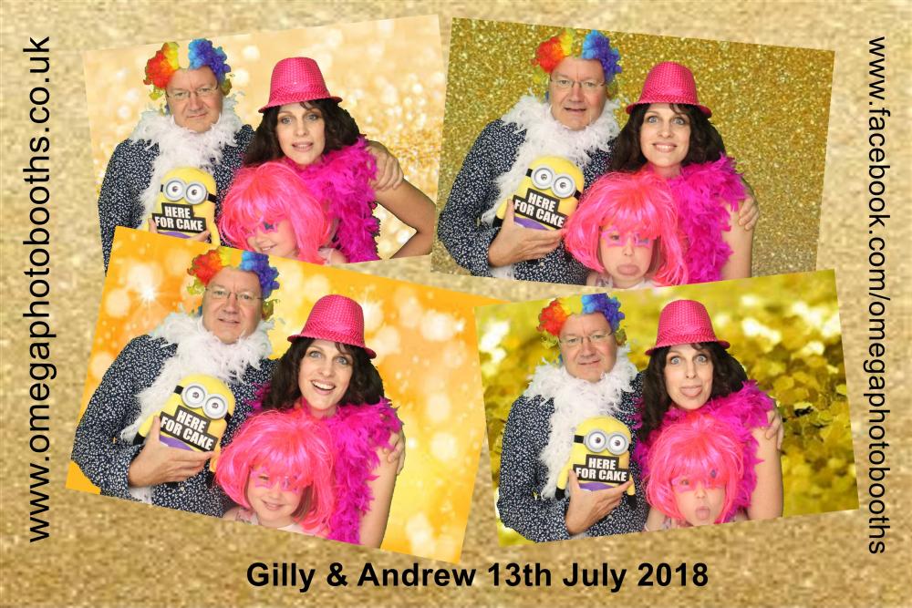 Gilly & Andrew's Wedding | View more photos from the event at gallery.omegaphotobooths.co.uk/u/Omega-Photobooths/Gilly-Andrews-Wedding